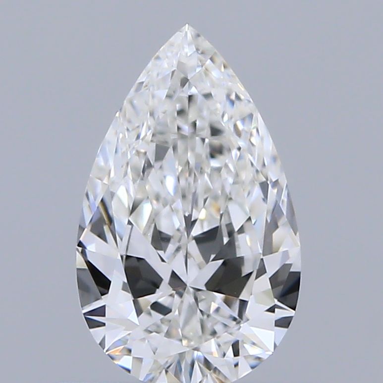 Diamond Natural 0,55Ct F-VVS2 Pear - GIA2557721728 1