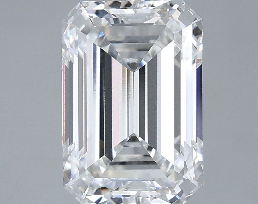 Lab Grown Diamond 3,49Ct F-VS1 Emerald - IGILG816683435 1