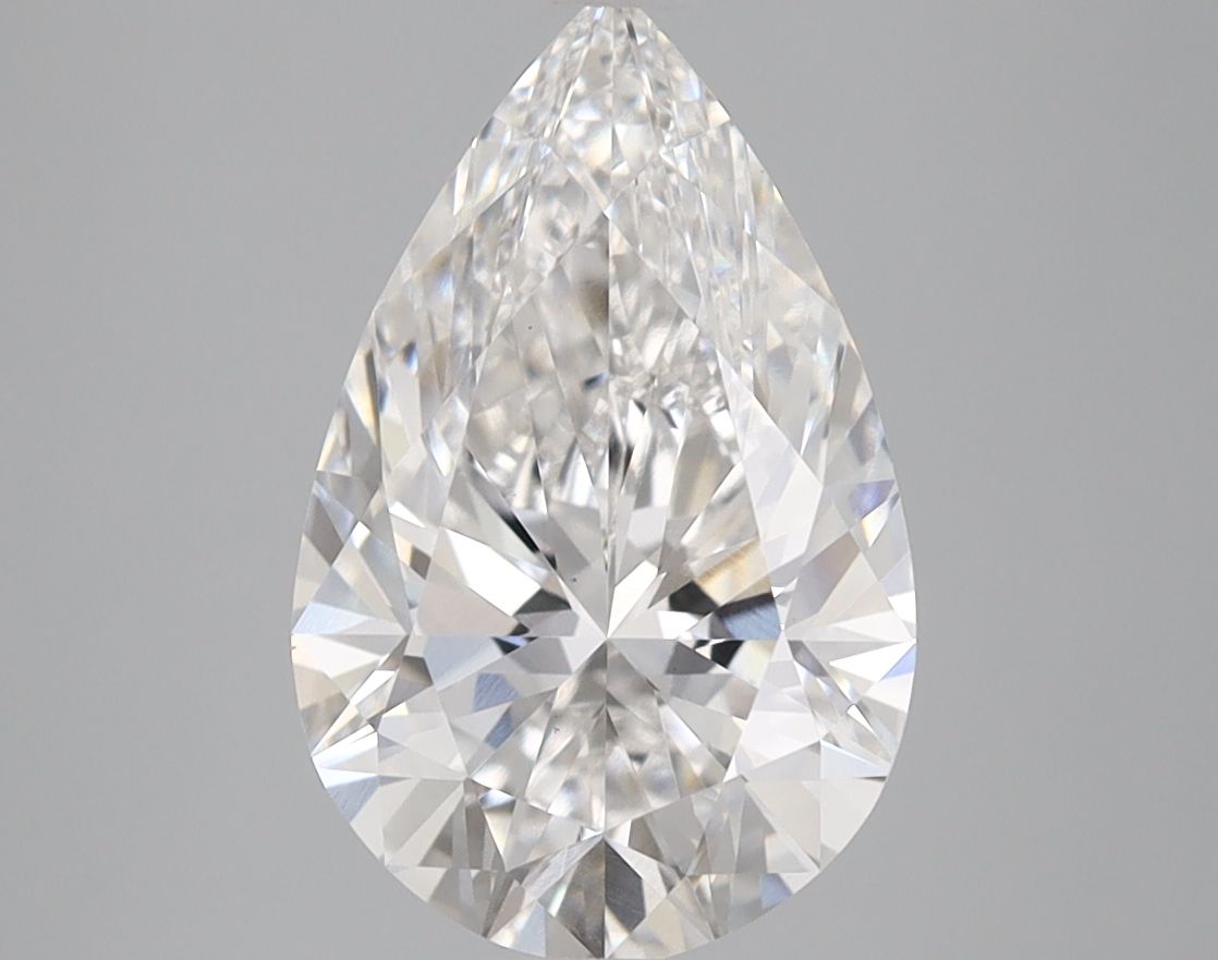 Lab Grown Diamond 2,81Ct E-VS1 Pear - IGILG749563102 1