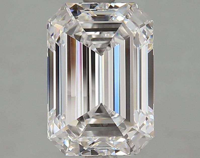 Lab Grown Diamond 2,88Ct D-IF Emerald - IGILG816630893 1
