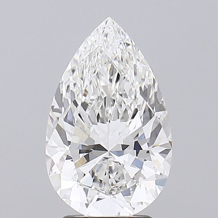 Lab Grown Diamond 3,06Ct F-VVS2 Pear - IGILG822623220 1