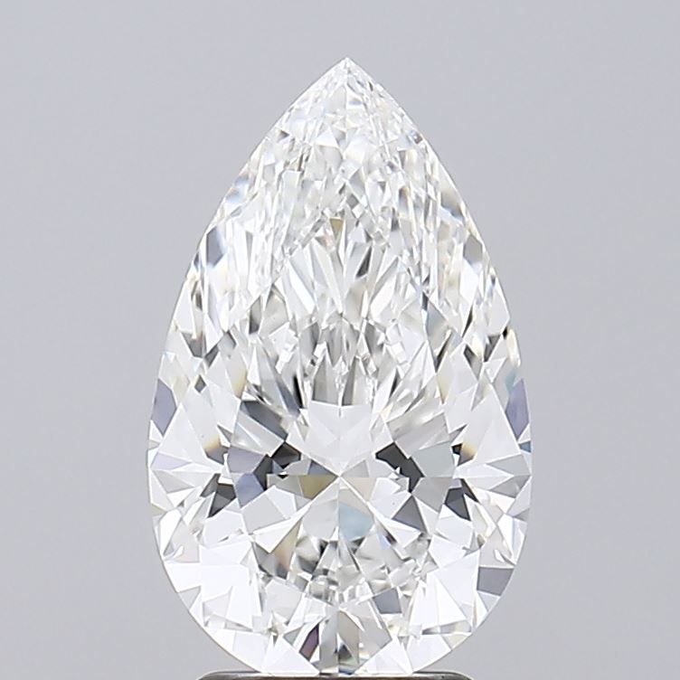 Lab Grown Diamond 3,07Ct F-VVS2 Pear - IGILG822623294 1