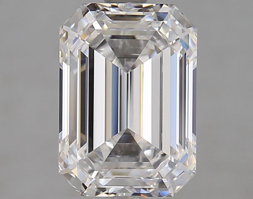 Lab Grown Diamond 2,71Ct D-FL Emerald - IGILG816631004 1