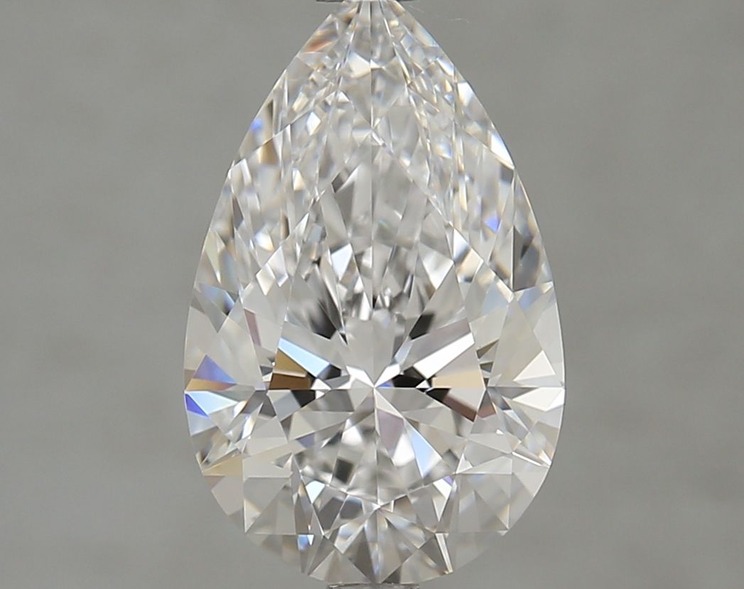 Lab Grown Diamond 2,54Ct D-FL Pear - IGILG816630930 1