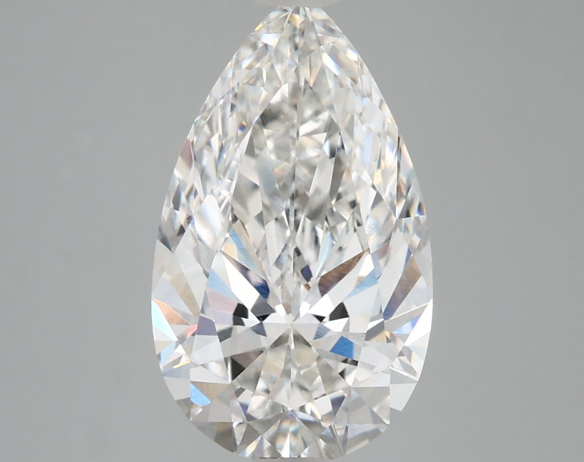 Lab Grown Diamond 3,78Ct F-VVS2 Pear - IGILG823677018 1