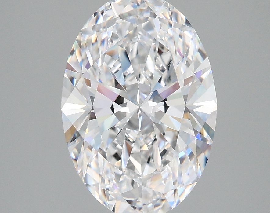 Lab Grown Diamond 2,2Ct D-IF Oval - IGILG799696858 1