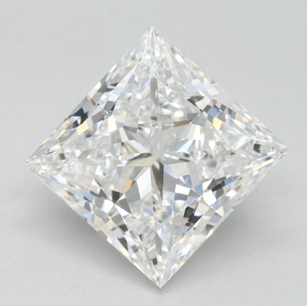 Lab Grown Diamond 2,73Ct D-FL Princess - IGILG816608447 1