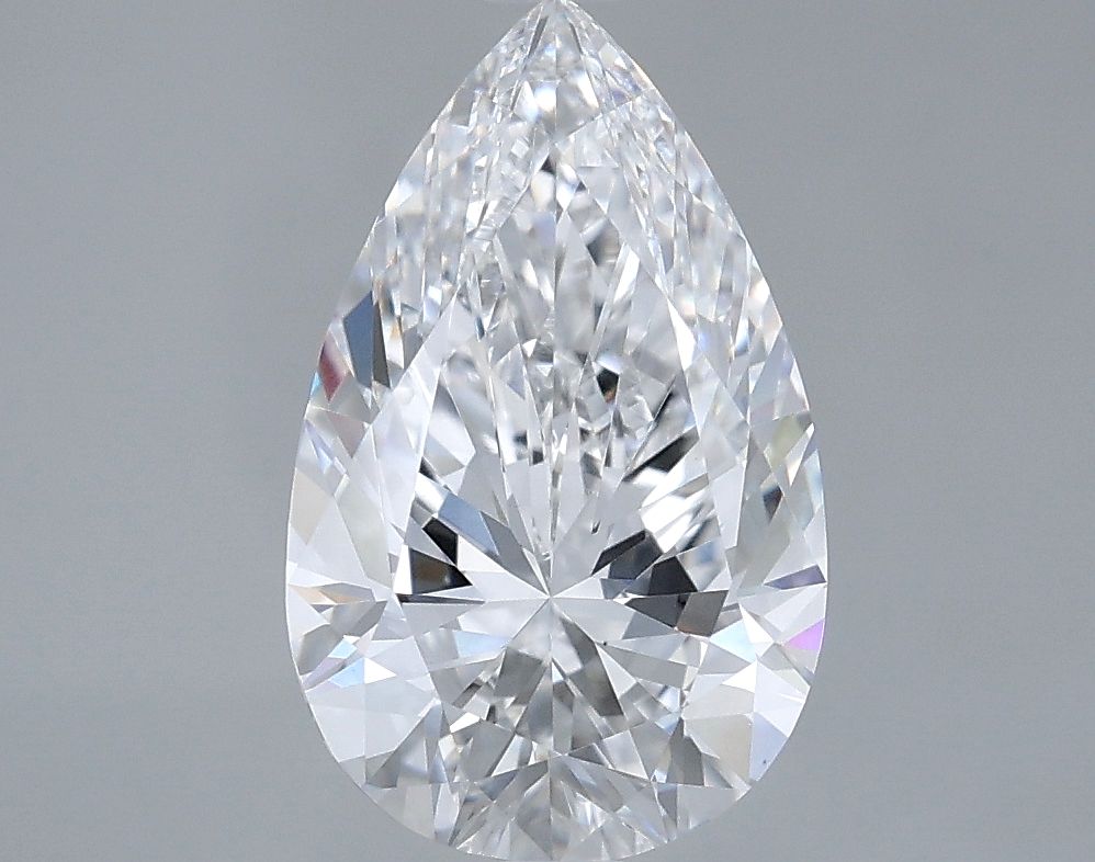 Lab Grown Diamond 2,58Ct D-VS1 Pear - IGILG818692435 1