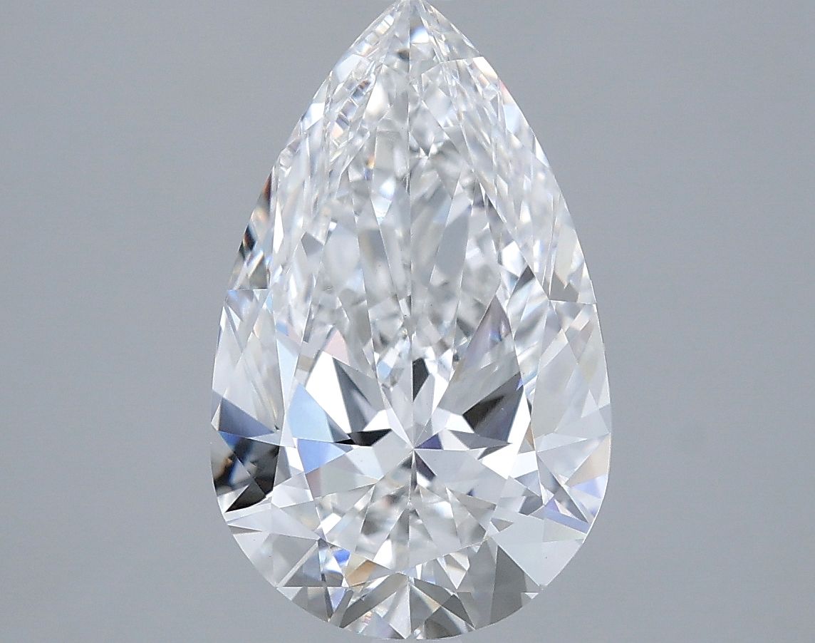 Lab Grown Diamond 3,52Ct E-VVS2 Pear - IGILG813621413 1