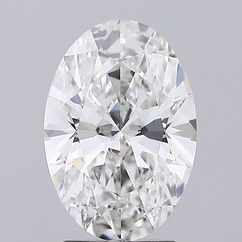 Lab Grown Diamond 2,66Ct F-VVS2 Oval - IGILG823691923 1