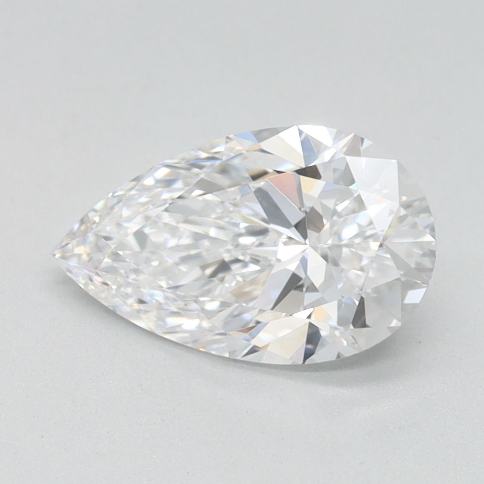Lab Grown Diamond 1,09Ct D-IF Pear - IGILG795629415 1