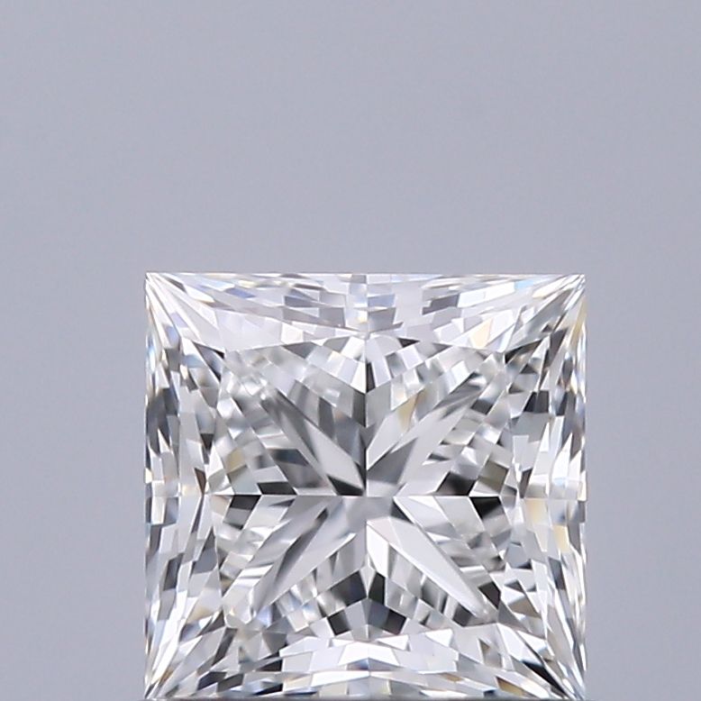 Diamond Natural 0,71Ct E-VS2 Princess - GIA1557948180 1