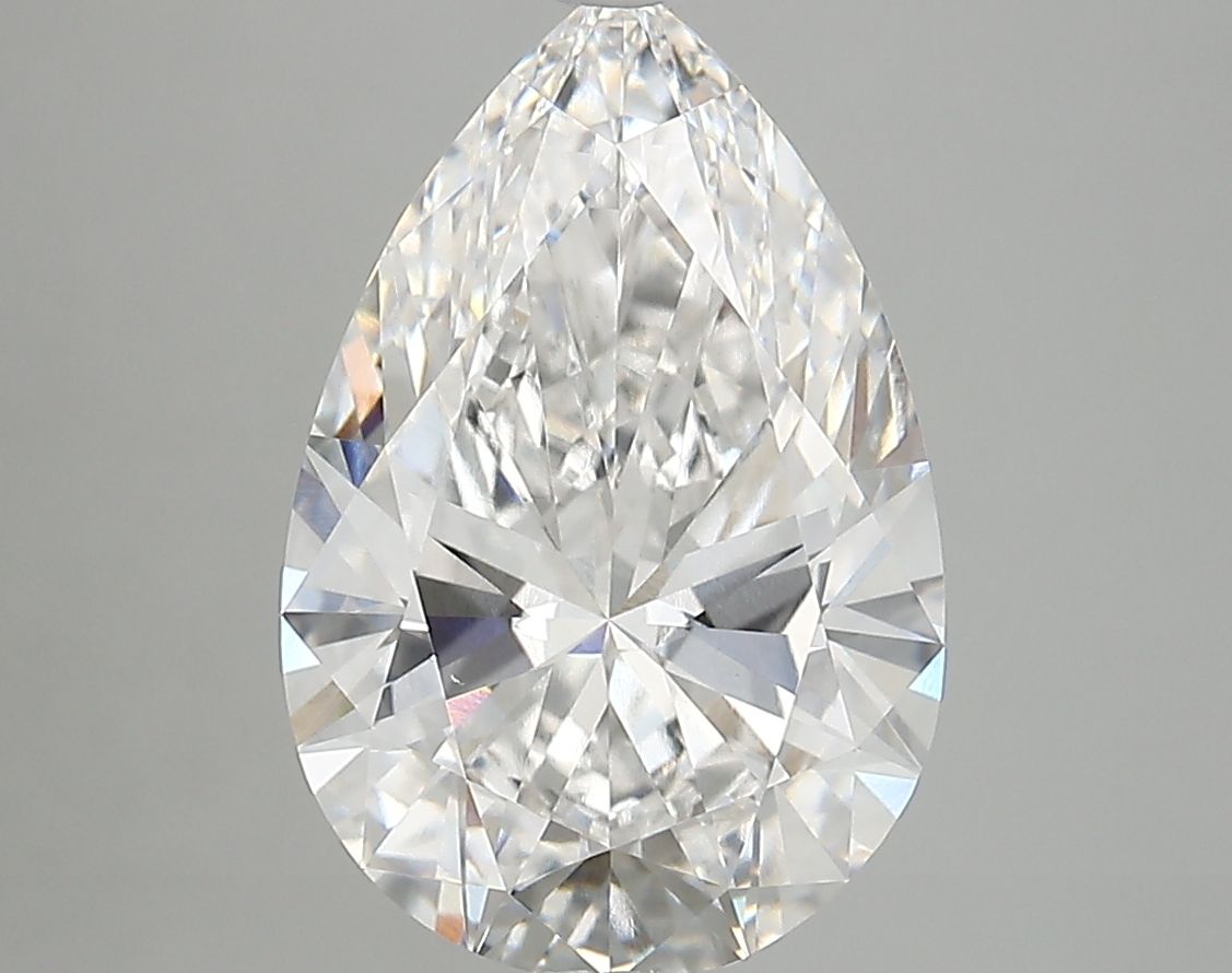 Lab Grown Diamond 3,8Ct E-VVS2 Pear - IGILG823677017 1
