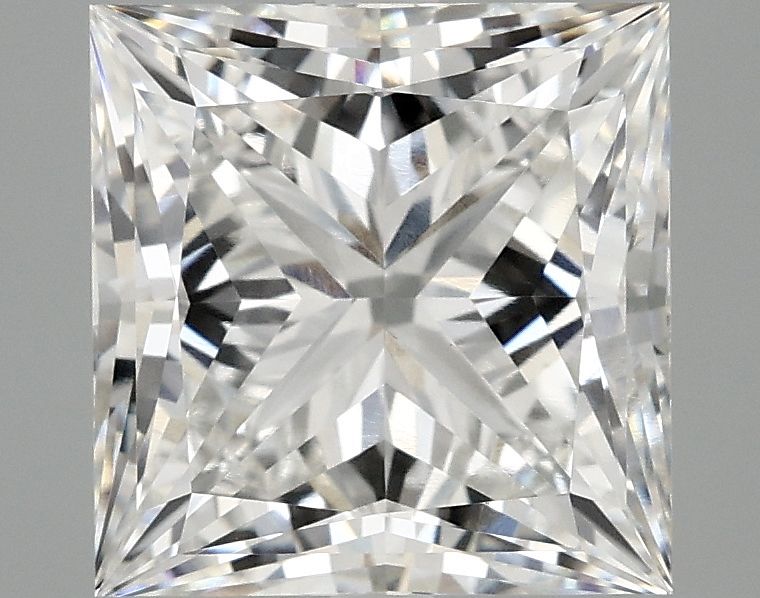 Lab Grown Diamond 3,95Ct F-VVS2 Princess - IGILG752597819 1