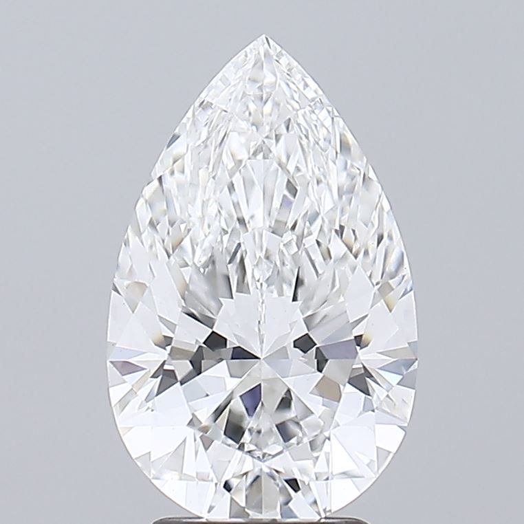 Lab Grown Diamond 3,07Ct E-VVS2 Pear - IGILG823683093 1