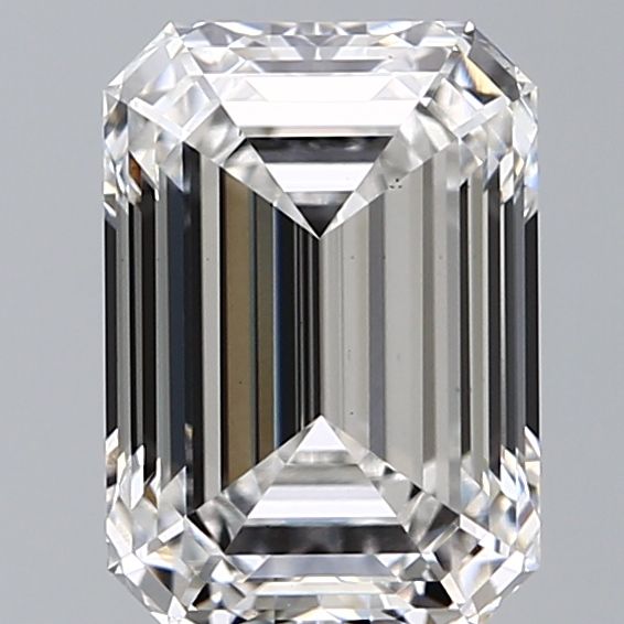 Lab Grown Diamond 3,08Ct F-VS2 Emerald - GIA6492054905 1