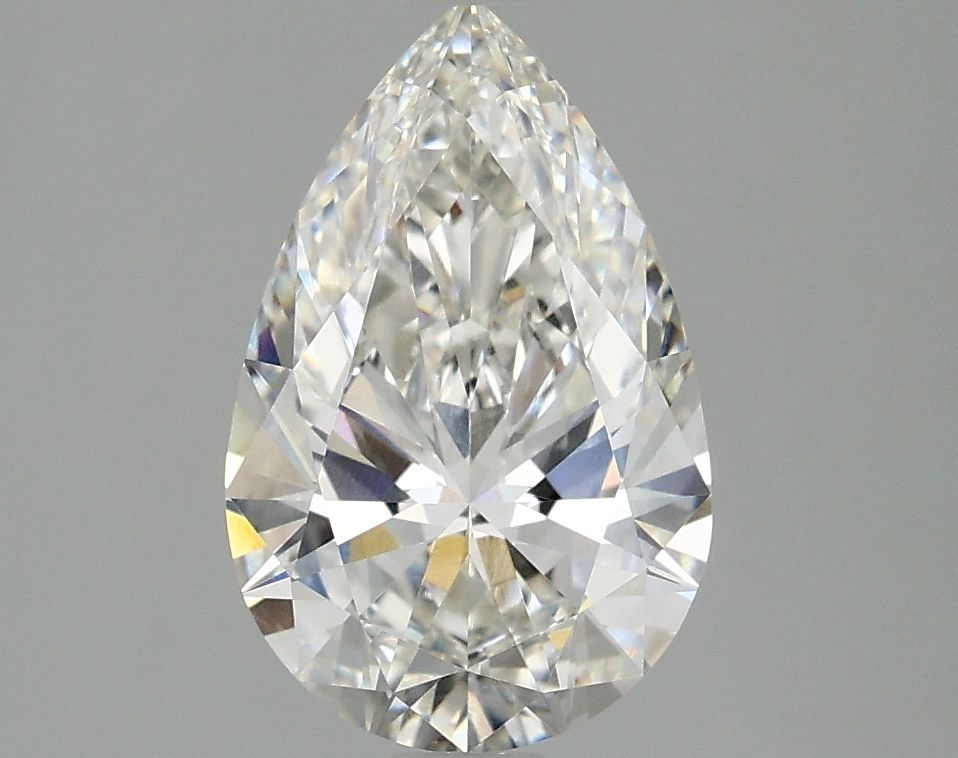 Lab Grown Diamond 2,02Ct F-VVS2 Pear - IGILG674561517 1