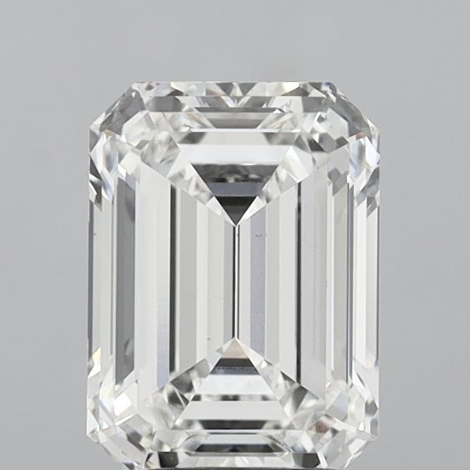 Lab Grown Diamond 3,02Ct F-VVS2 Emerald - IGILG817680892 1