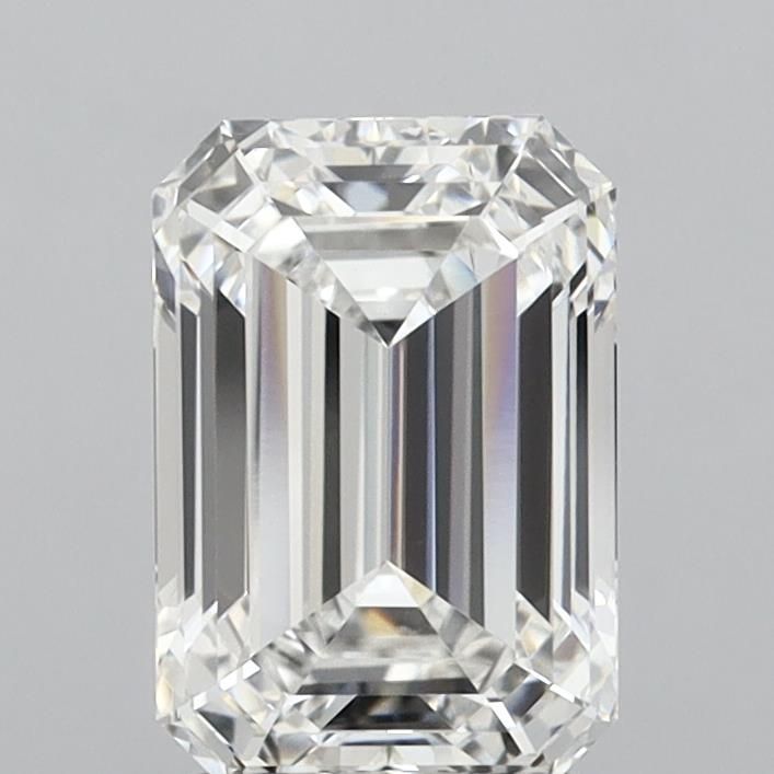 Lab Grown Diamond 3,01Ct E-VS2 Emerald - IGILG821669511 1