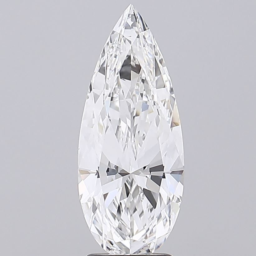 Lab Grown Diamond 3,05Ct F-VS1 Pear - IGILG818617700 1