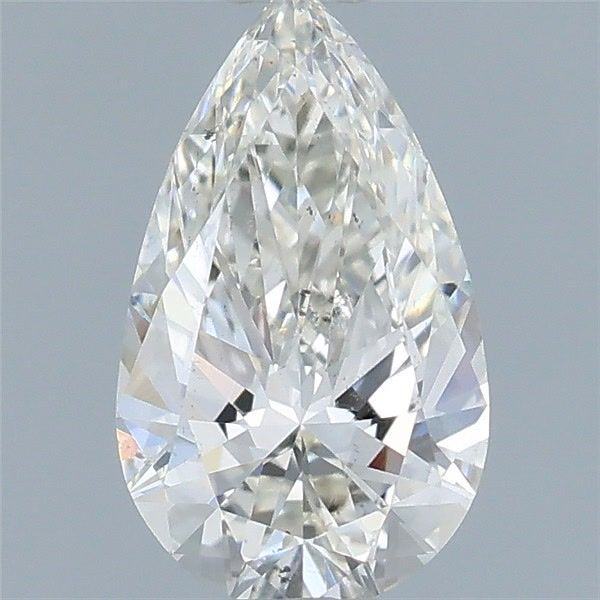 Diamond Natural 0,53Ct I-SI2 Pear - GIA1557752758 1