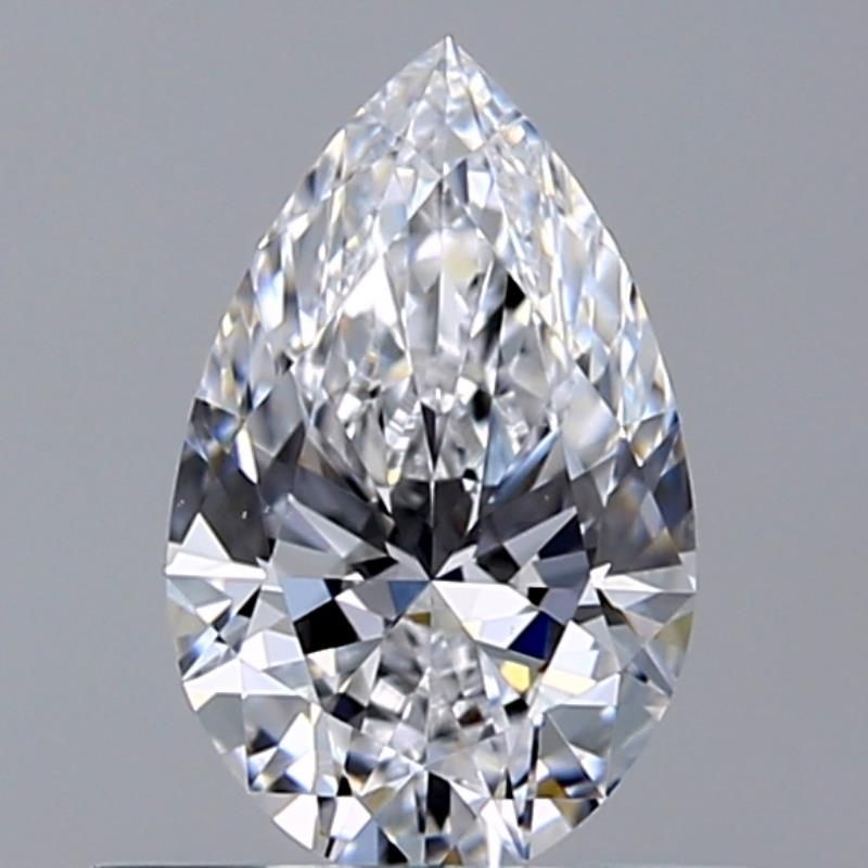 Diamond Natural 0,52Ct D-VS2 Pear - GIA6541290927 1