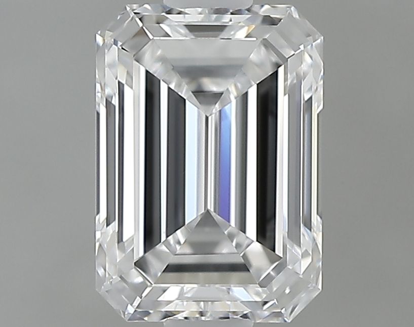Diamond Natural 0,9Ct D-VVS1 Emerald - GIA7556954908 1