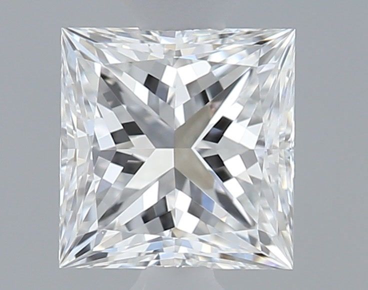 Diamond Natural 0,4Ct D-VVS1 Princess - GIA2556776954 1