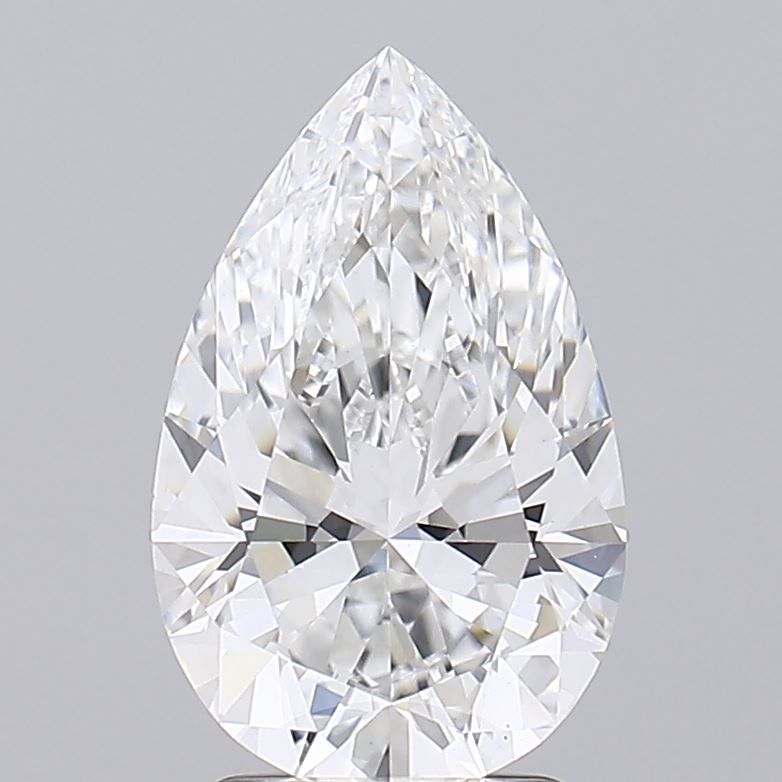 Lab Grown Diamond 2,54Ct E-VS2 Pear - IGILG824601561 1