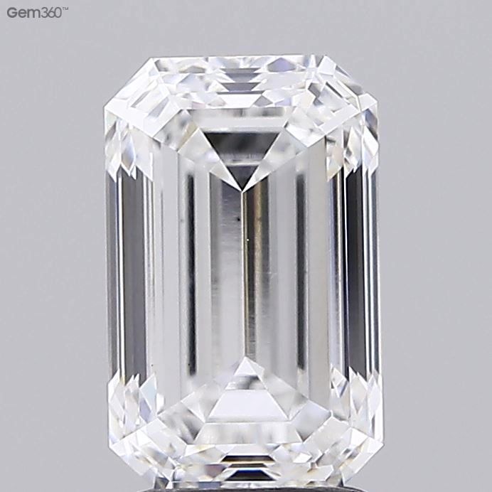 Lab Grown Diamond 2,5Ct E-VS2 Emerald - IGILG823684812 1