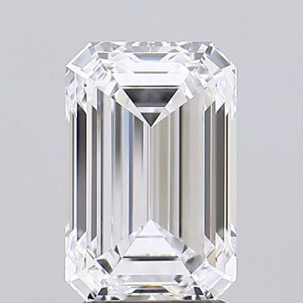 Lab Grown Diamond 2,84Ct D-FL Emerald - IGILG817693423 1