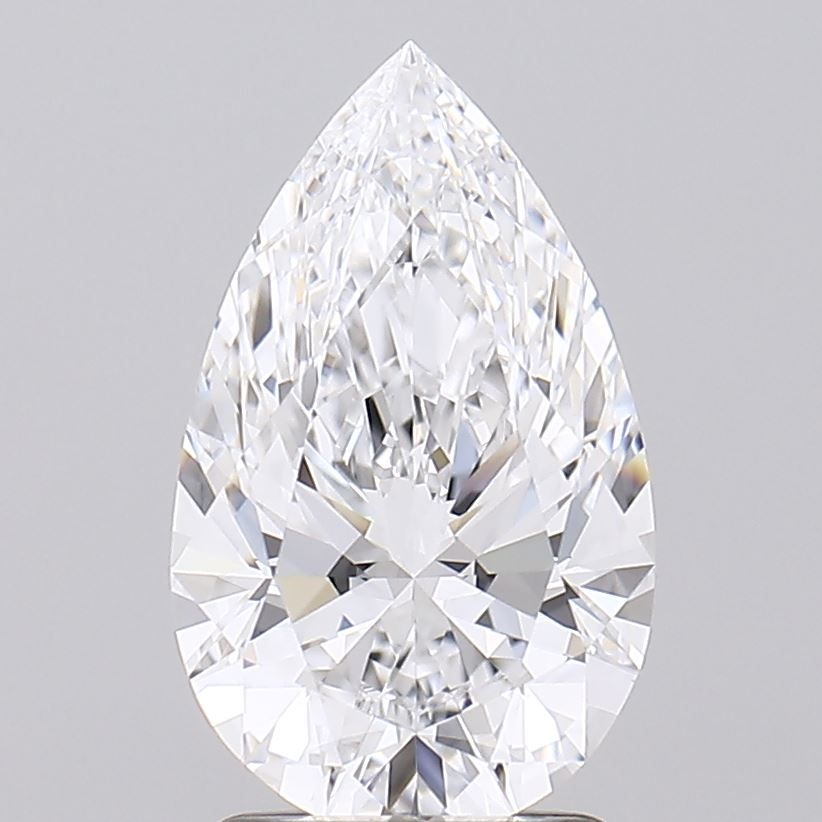 Lab Grown Diamond 2,08Ct D-FL Pear - IGILG817693371 1