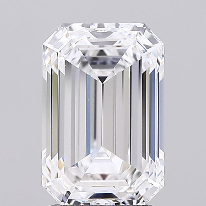 Lab Grown Diamond 2,54Ct D-IF Emerald - IGILG817693429 1