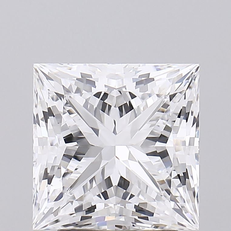 Lab Grown Diamond 3,24Ct D-IF Princess - IGILG817693351 1