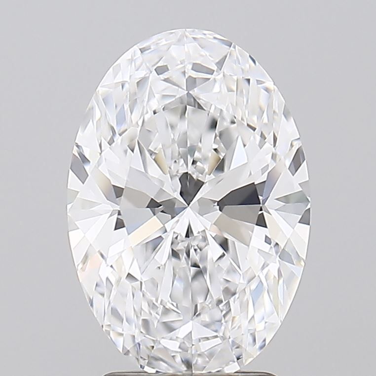 Lab Grown Diamond 2,76Ct D-FL Oval - IGILG817693355 1