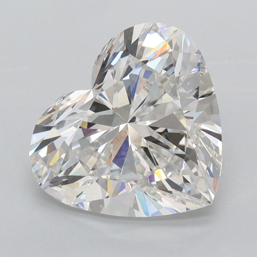 Lab Grown Diamond 2,57Ct F-VVS2 Heart - IGILG818669668 1