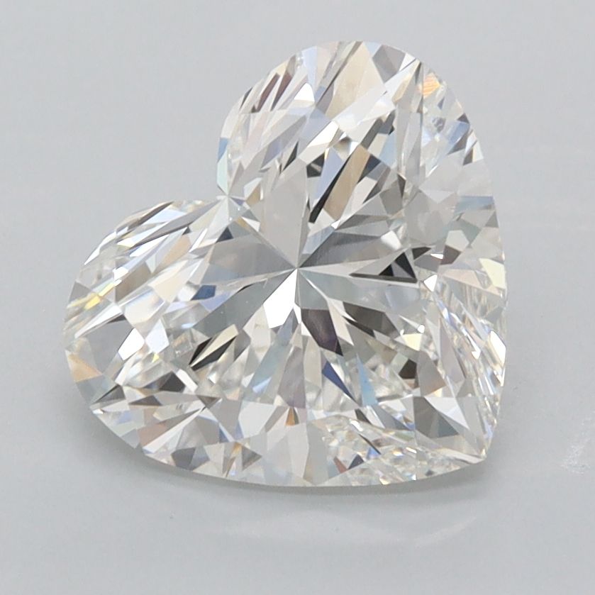 Lab Grown Diamond 2,56Ct F-VVS2 Heart - IGILG818669710 1