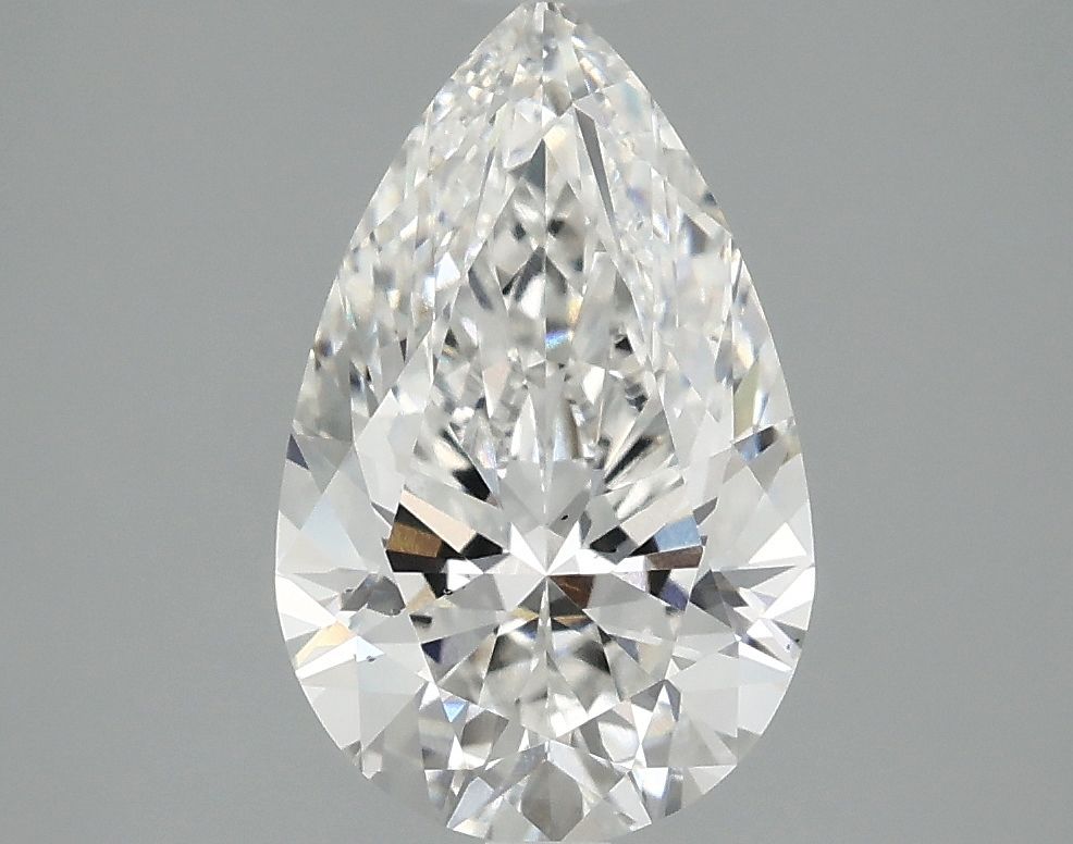 Lab Grown Diamond 2,44Ct F-VS2 Pear - IGILG804645636 1