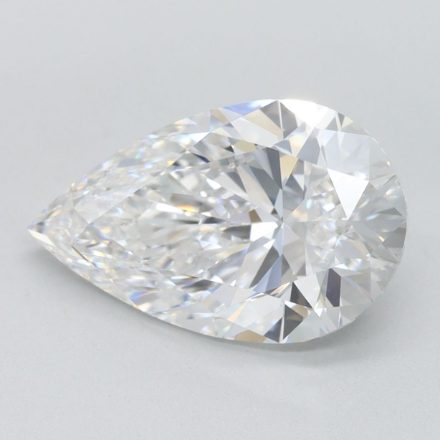 Lab Grown Diamond 3,02Ct D-VVS1 Pear - IGILG821638572 1