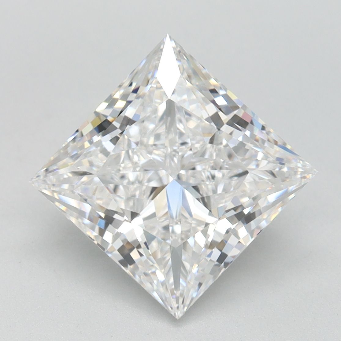 Lab Grown Diamond 2,94Ct D-FL Princess - IGILG816608538 1