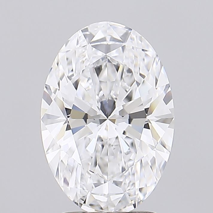 Lab Grown Diamond 2,76Ct D-FL Oval - IGILG817693358 1