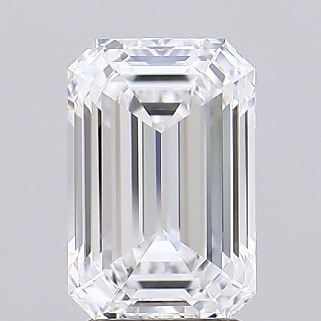 Lab Grown Diamond 2,92Ct D-FL Emerald - IGILG817693424 1