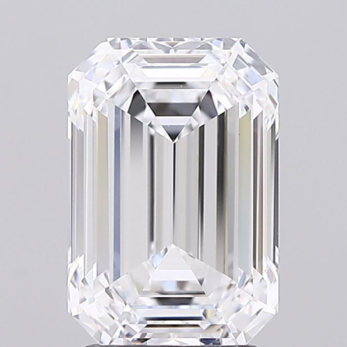 Lab Grown Diamond 2,58Ct D-FL Emerald - IGILG817693426 1