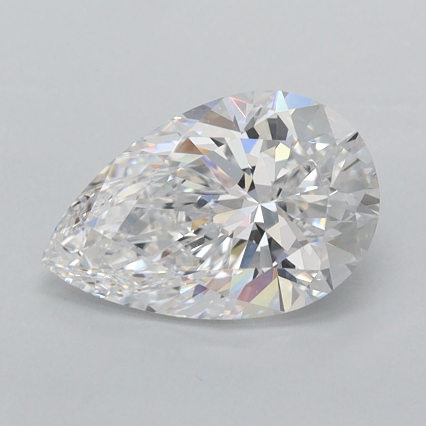 Lab Grown Diamond 1,42Ct D-FL Pear - IGILG816615061 1