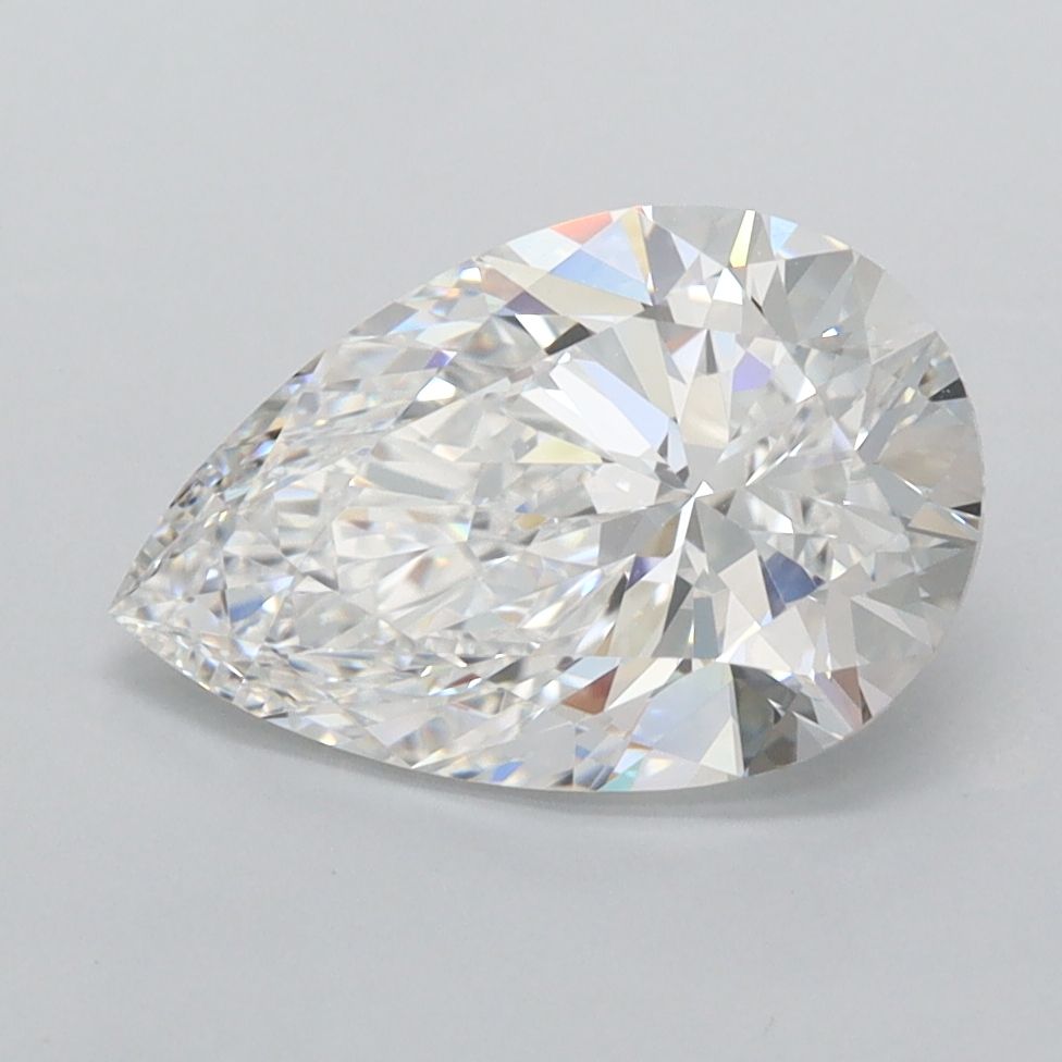 Lab Grown Diamond 2,46Ct D-FL Pear - IGILG816615070 1