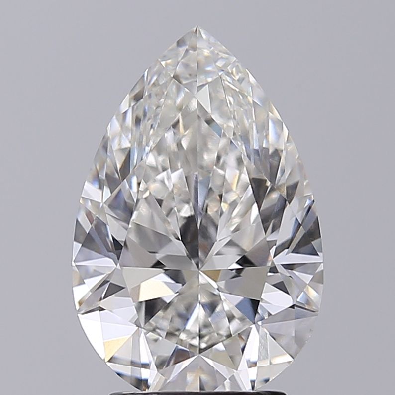 Lab Grown Diamond 3,13Ct G-VVS2 Pear - IGILG533213813 1