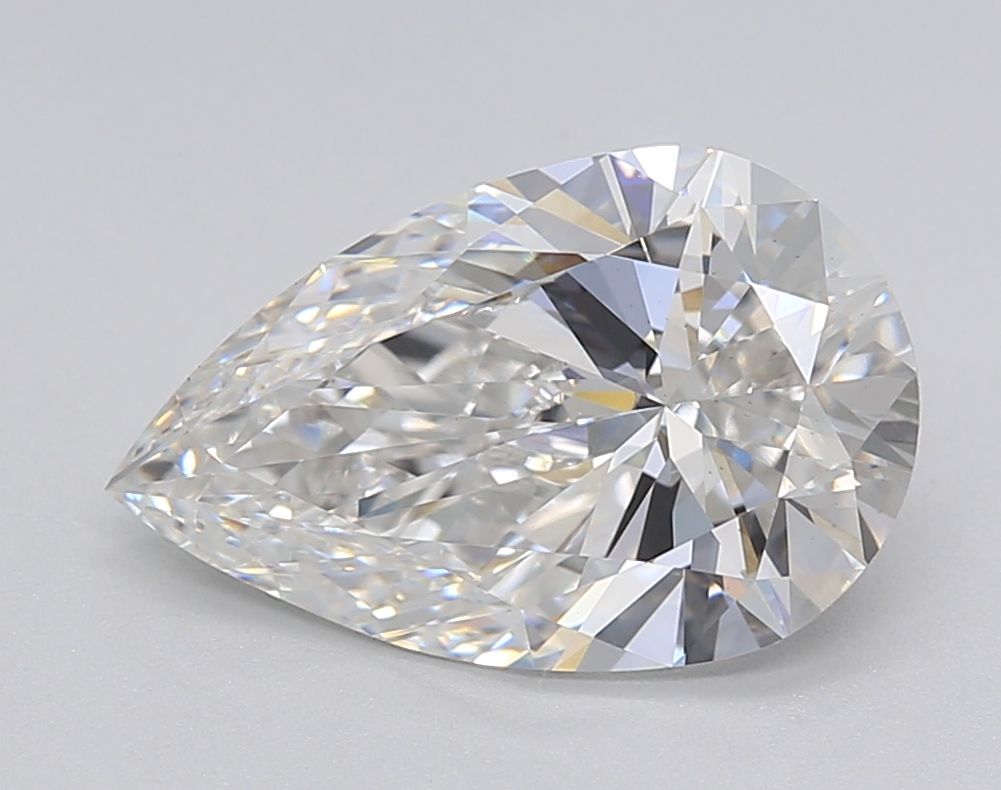 Lab Grown Diamond 2,71Ct E-VS1 Pear - IGILG626479106 1