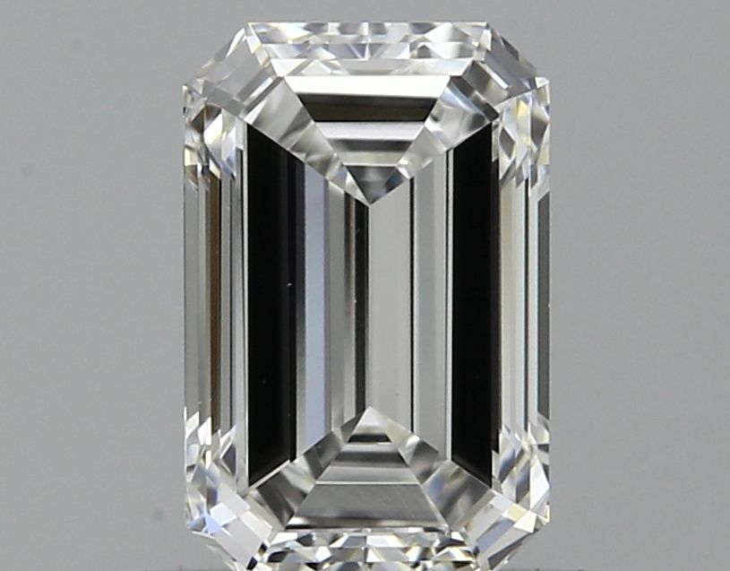 Diamond Natural 0,54Ct F-VVS2 Emerald - GIA1558938150 1