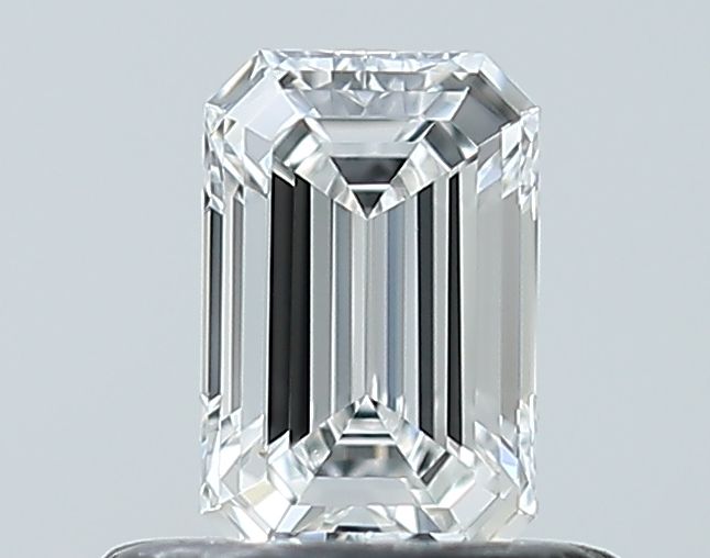 Diamond Natural 0,45Ct E-VVS1 Emerald - GIA7556820278 1