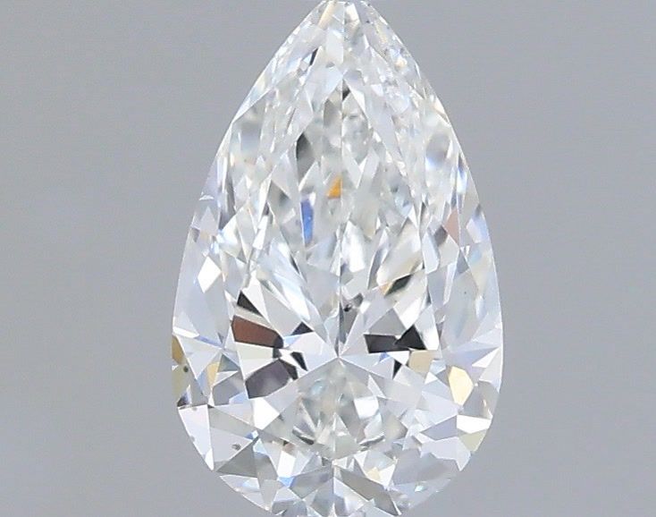 Diamond Natural 0,51Ct F-VS2 Pear - GIA6521730758 1